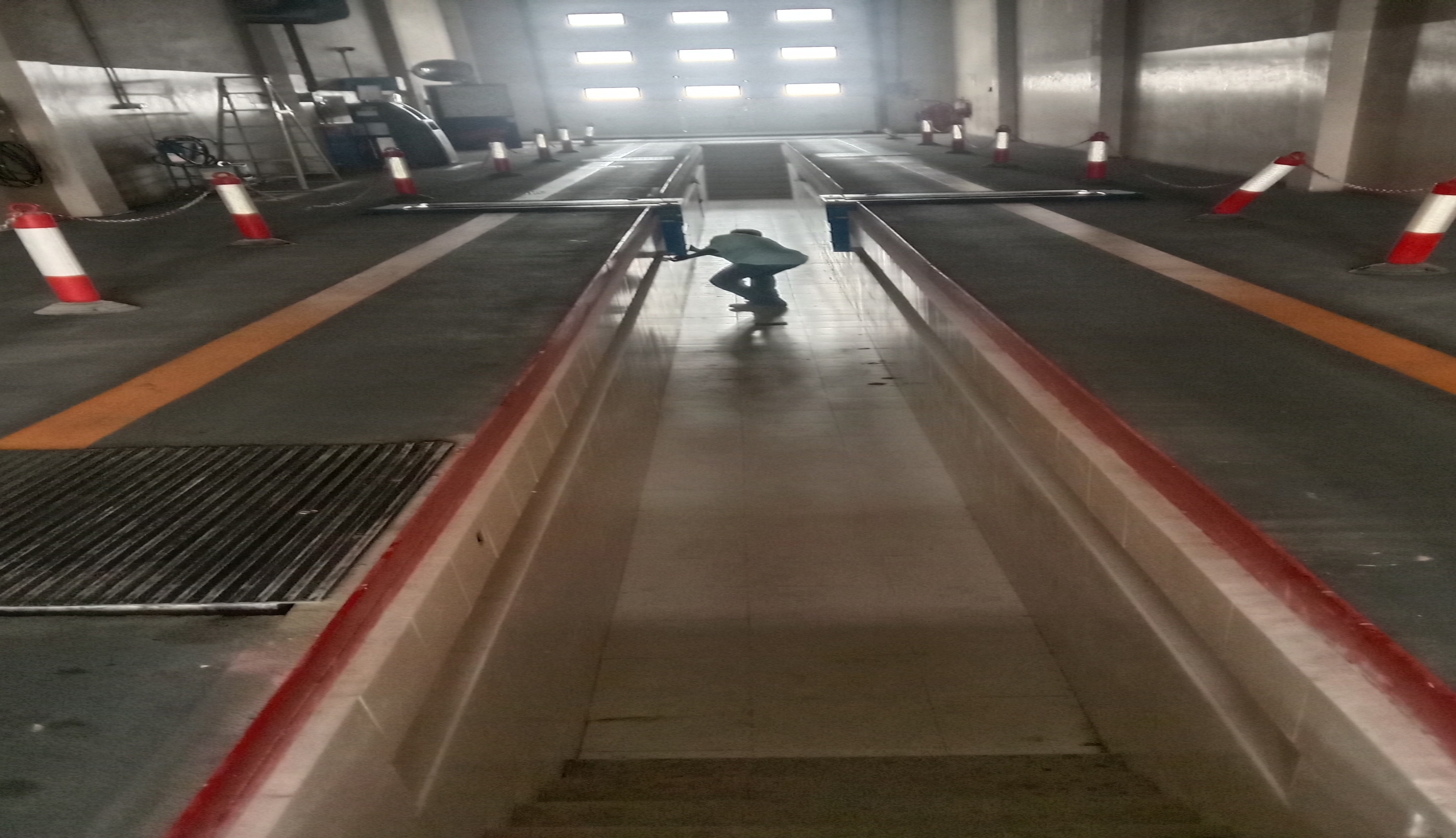 Tile works for RTA bus depo @ Khawaneej