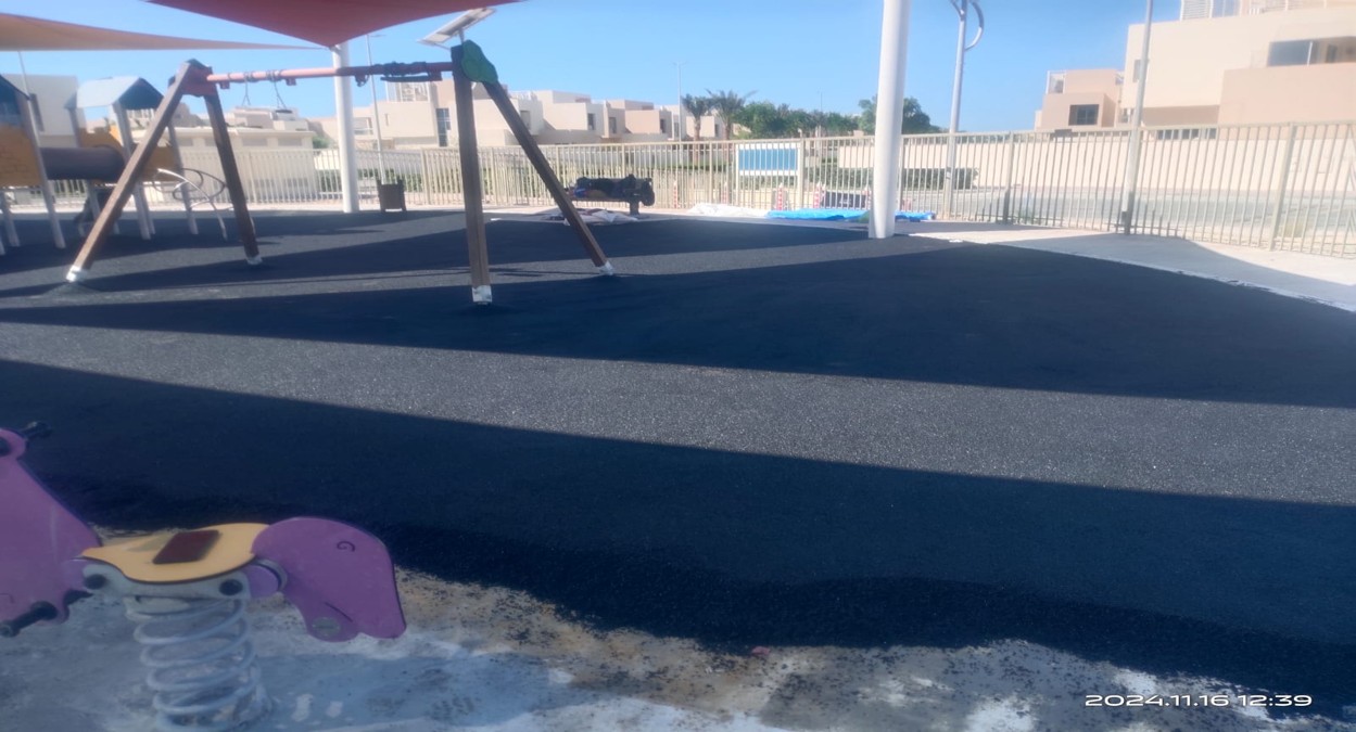 Rubber Flooring Works @ Jebel Ali