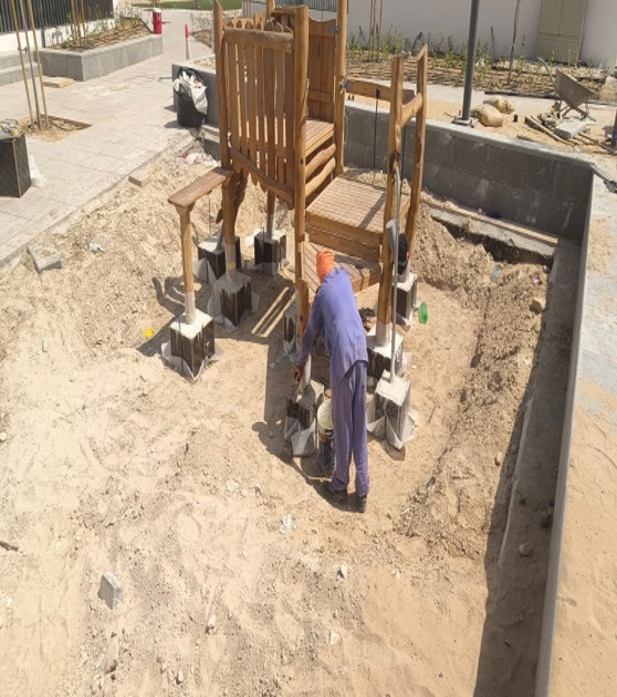 Foundation and Flooring Works @ Arabian Ranches