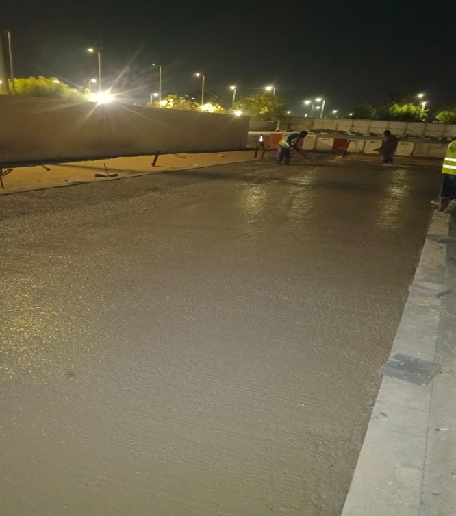 Jogging Track works @ Dubai Hills