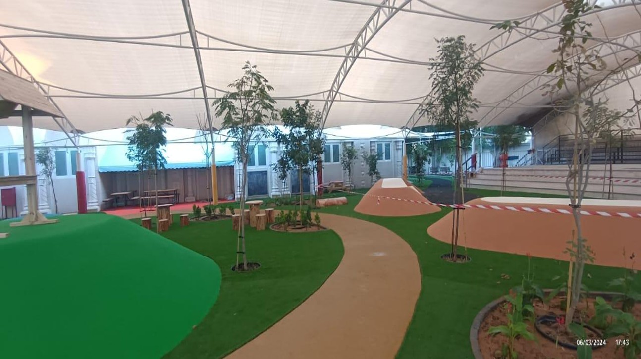 Landscaping works @ Gems WES Green International school