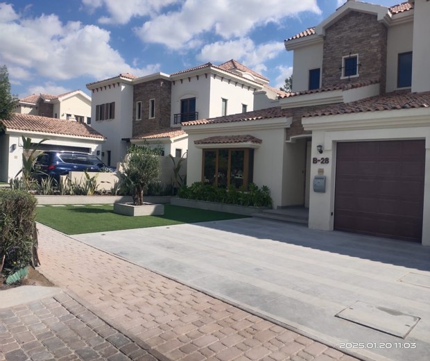 Landscaping works @ B28 villa, JGE