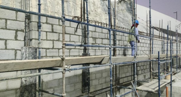 Block work @ Lanai Islands